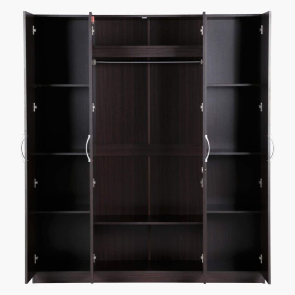 West Home Four Door Wardrobe Color Wenge Model WH-664 - Image 2