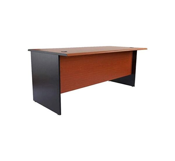 West Home Office Desk with Fixed Drawers 180cm - Color - Cherry - Model-WH-001 - Image 4