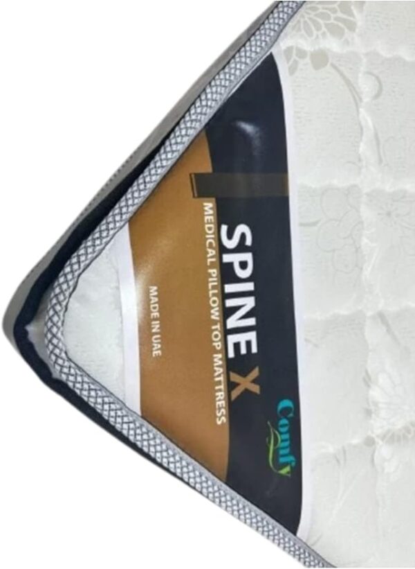 West Home Spine-X Pillow Top Medical Mattress, Queen Size - L x W – ( 160 x 190 ) cm - 2 Years Brand Warranty - Image 3